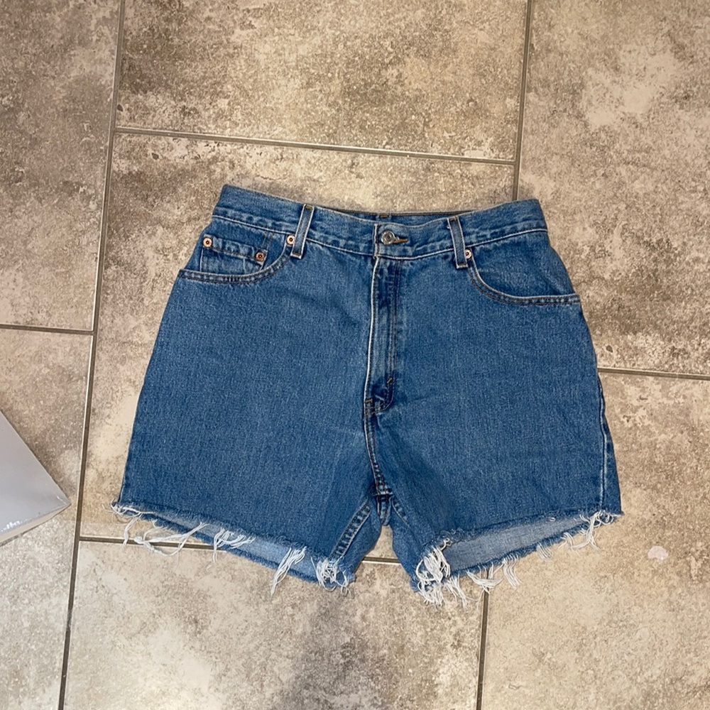 Vintage Levi cutoff shorts size 10